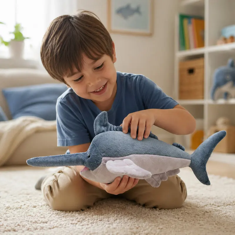 Wild Planet Swordfish Marine Ocean Soft Plush Stuffed Animal Toy 40cm - K8267 - Image 3