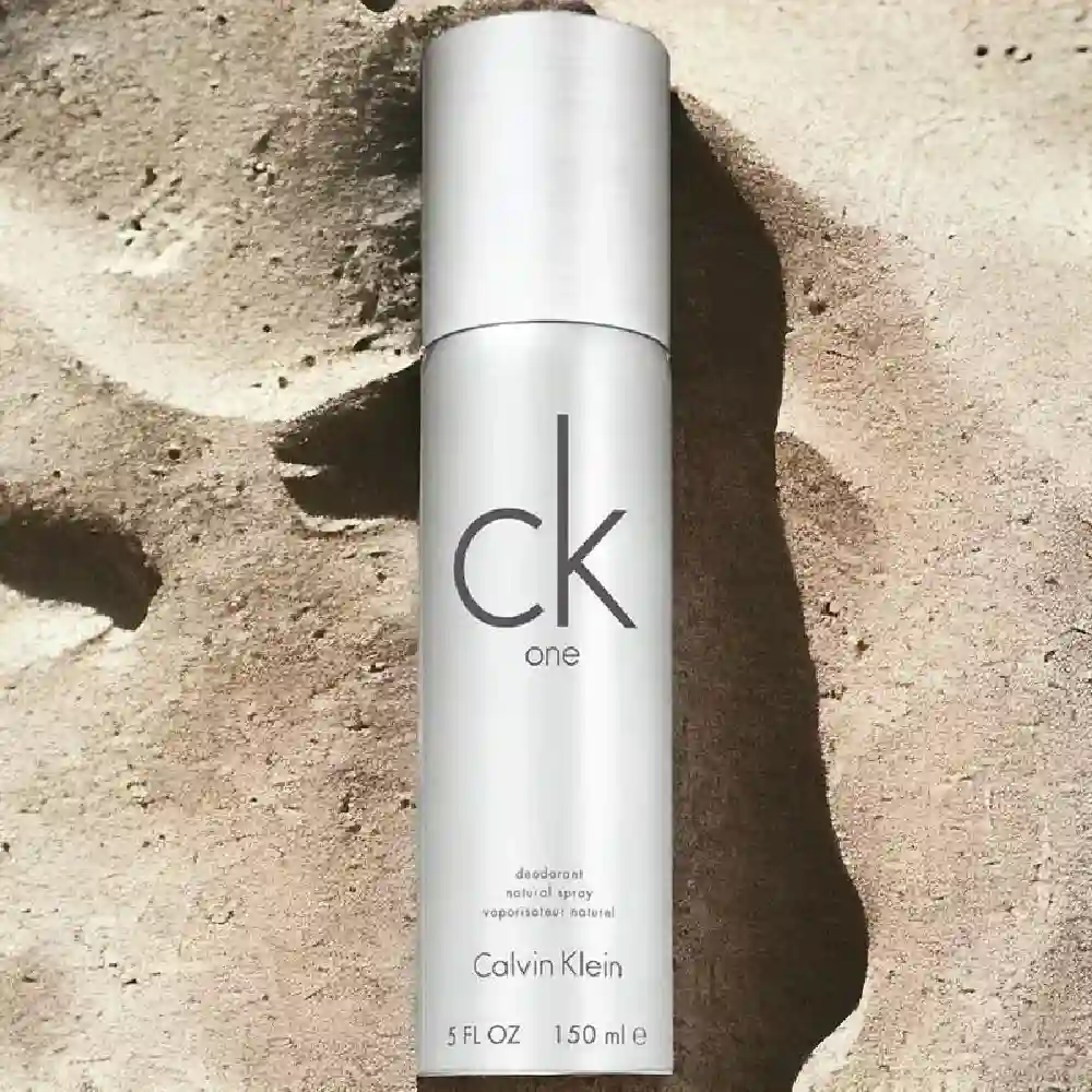 Calvin Klein CK One Deodorant Spray 150 ml Unisex - Refreshing Green Tea & Citrus Fragrance - Image 2