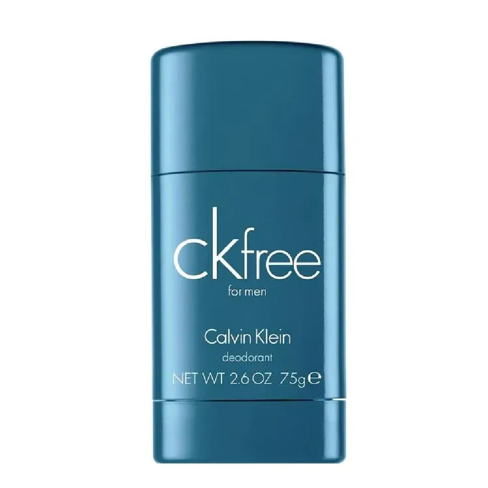 Calvin Klein Free Deodorant Stick 75 g for Men - Fresh & Woody Fragrance