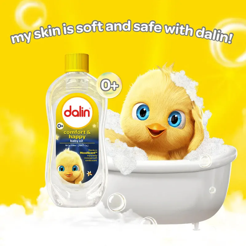 Dalin Comfort and Happy Moisturizing Baby Oil 200ml - 54001055 - Image 2