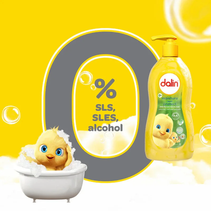Dalin Tear Free Baby Shampoo and Body Wash Classic 700ml - 54001075 - Image 2
