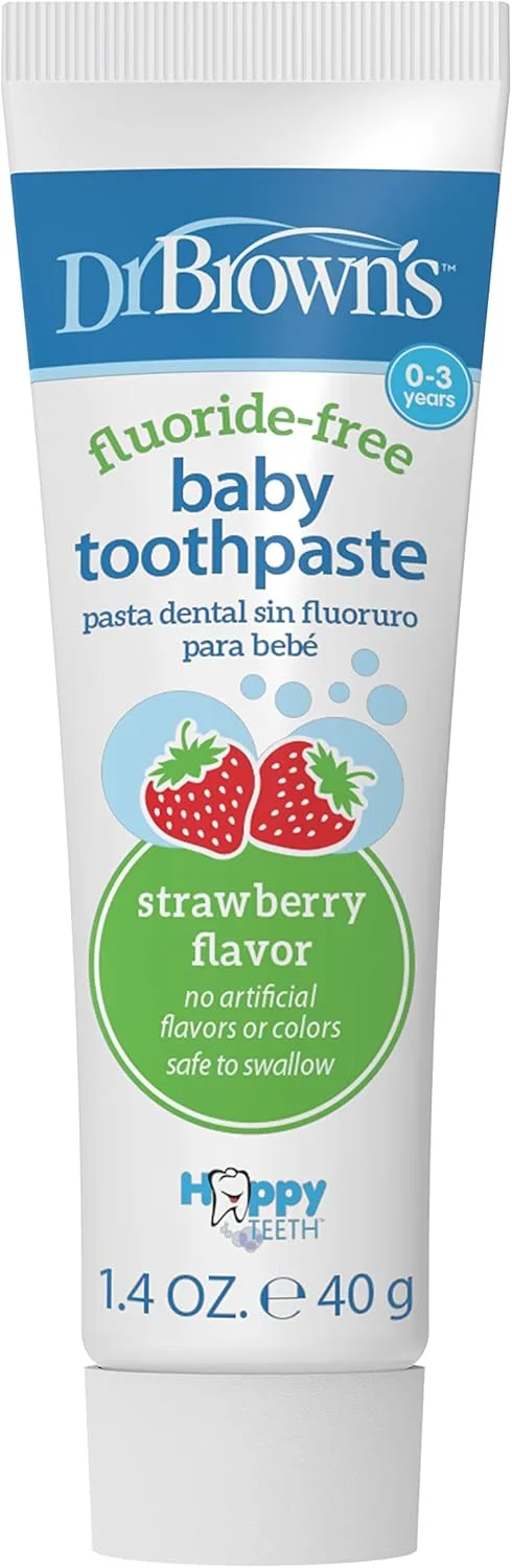 Dr Browns Baby Toothpaste Strawberry Flavor 40g - DBN-319932L1