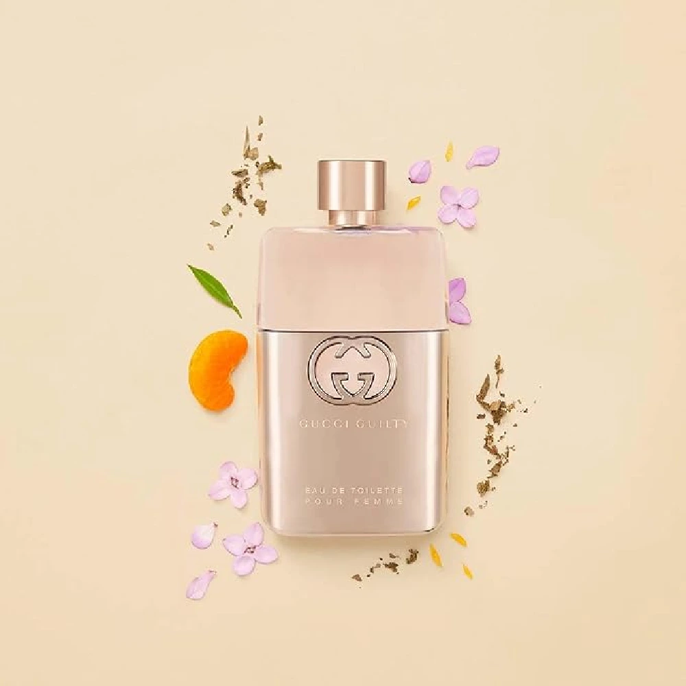 Gucci Guilty Pour Femme Eau de Toilette (EDT) 90 ml for Women - Oriental Floral Fragrance - Image 5