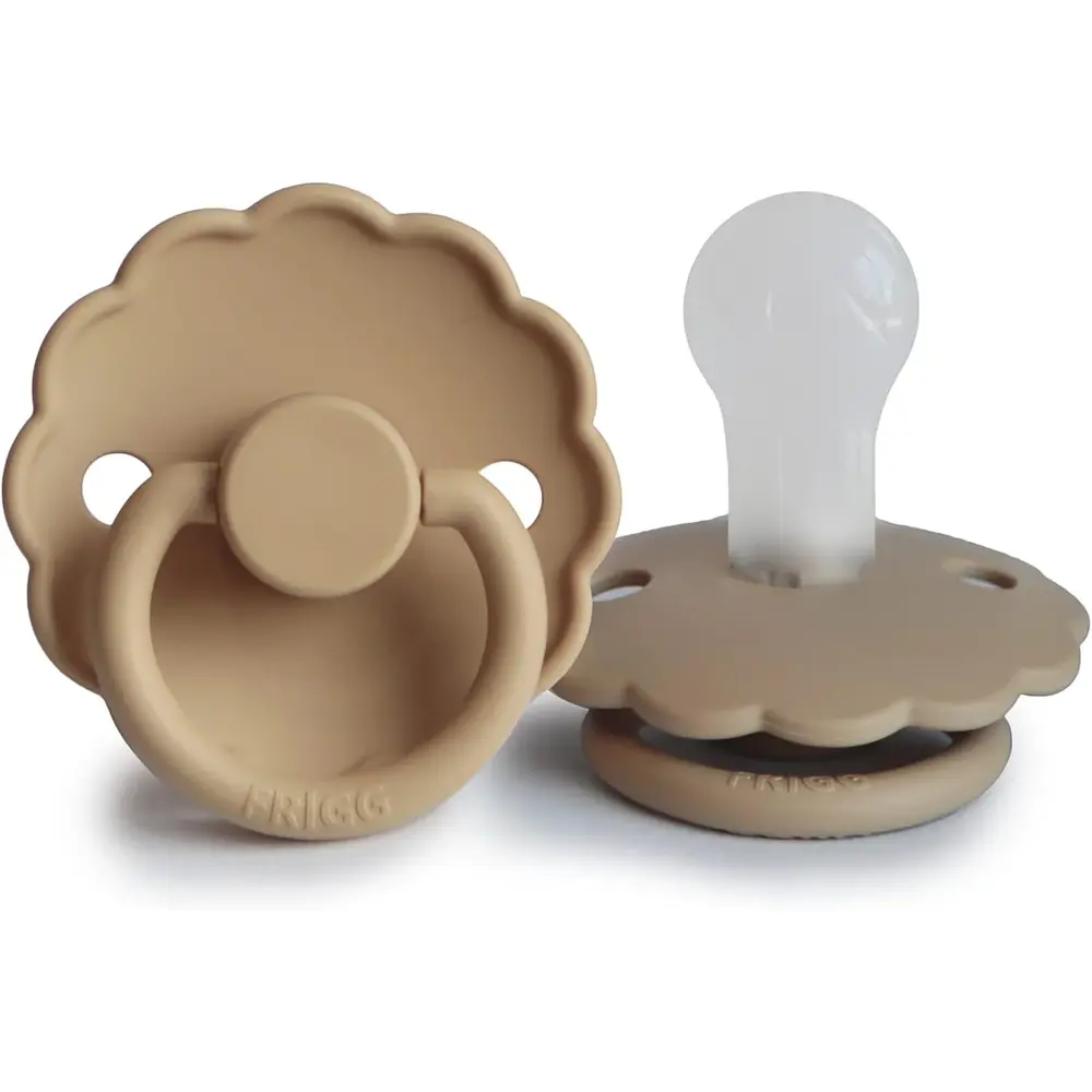 Frigg Daisy Silicone Baby Pacifier Croissant Size 1 - FRG75021360
