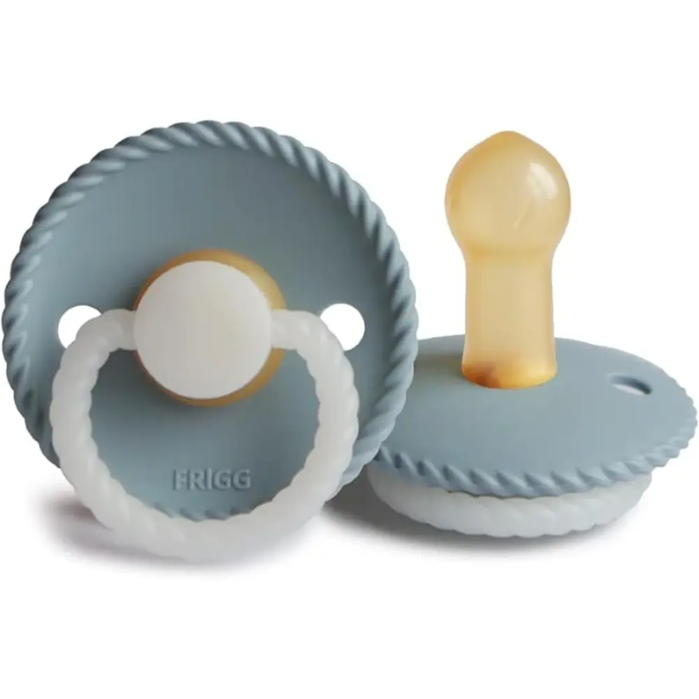 Frigg Rope Latex Baby Pacifier Jet Black Size 1 - FRG10270 - Image 5