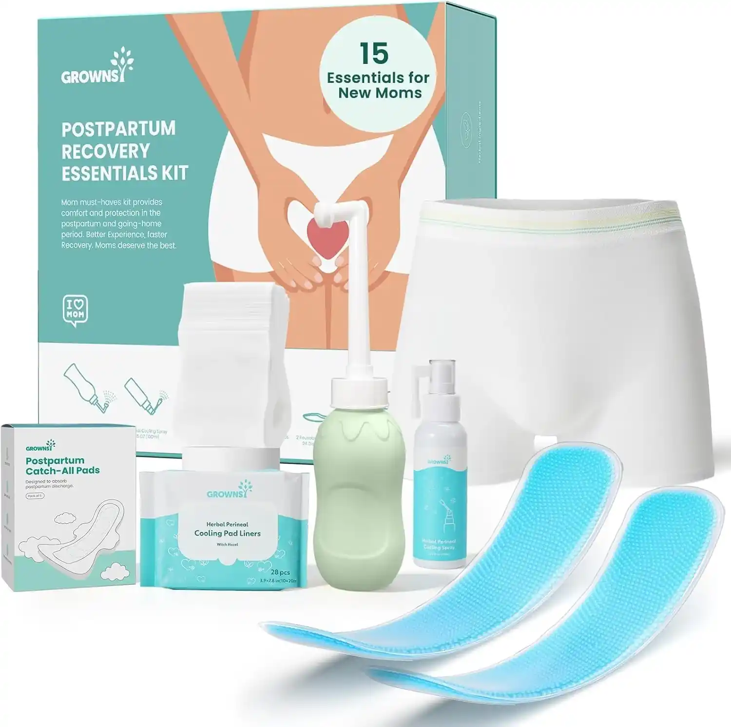 Grownsy All-in-one Postpartum Kit - GRWPREK-001