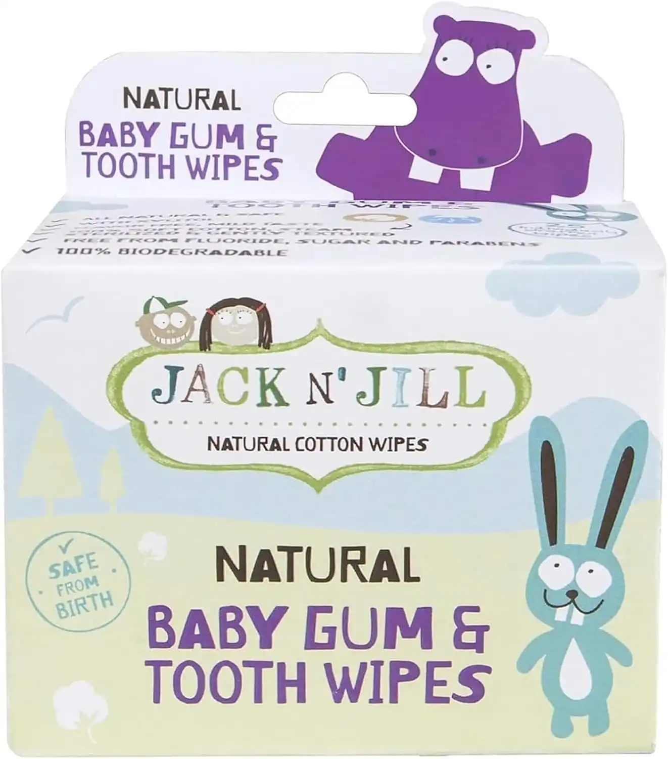 Jack N Jill Baby Gum And Tooth Wipes Pack Of 25 - JNJ110201