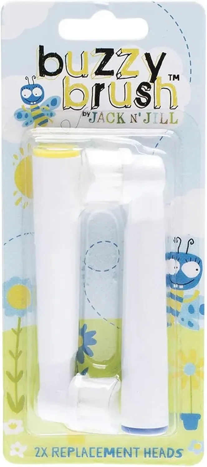 Jack N Jill Buzzy Brush Replacement Head Pack Of 2 - JNJ221013