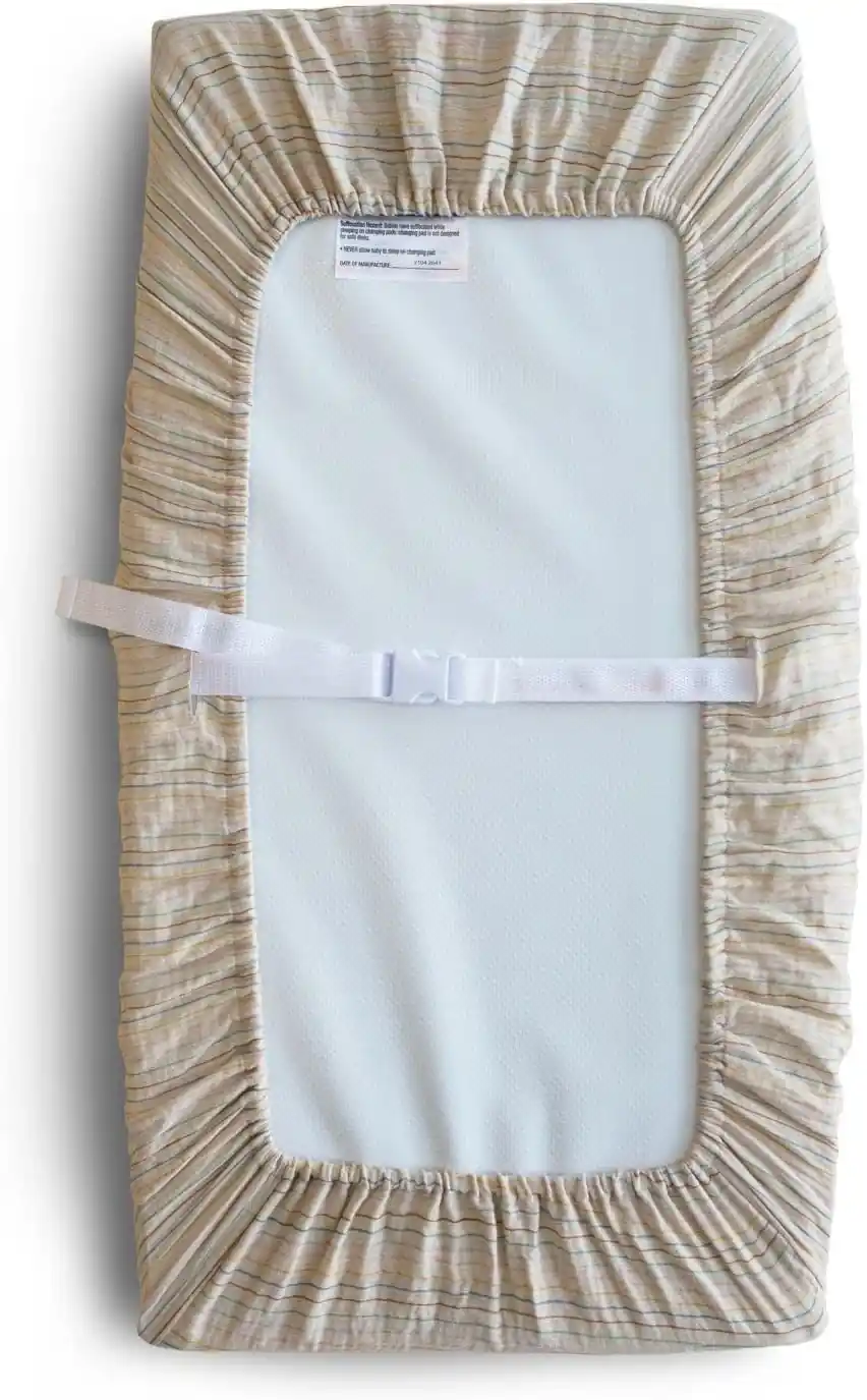 Mushie Changing Pad Cover Retro Stripes - MU2270380 - Image 2