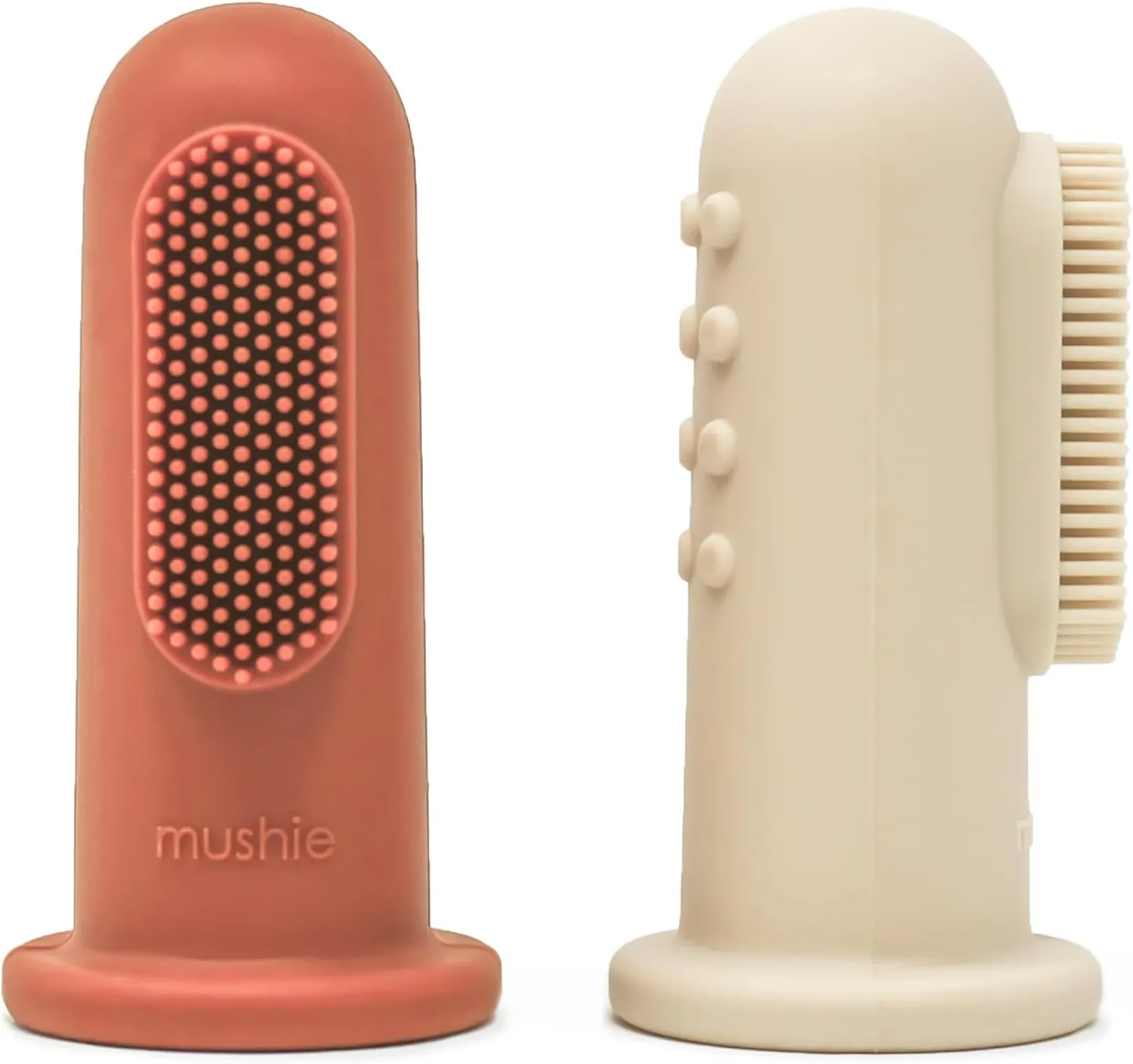 Mushie Finger Toothbrush Clay Shifting Sand - MU2550252