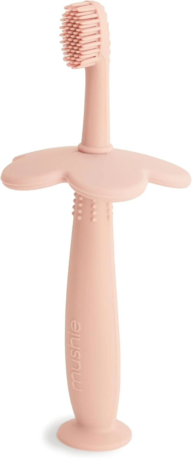 Mushie Flower Training Toothbrush Blush - MU2530019