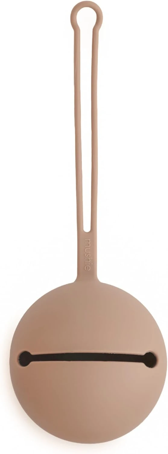 Mushie Pacifier Case Pale Taupe - MU2255130