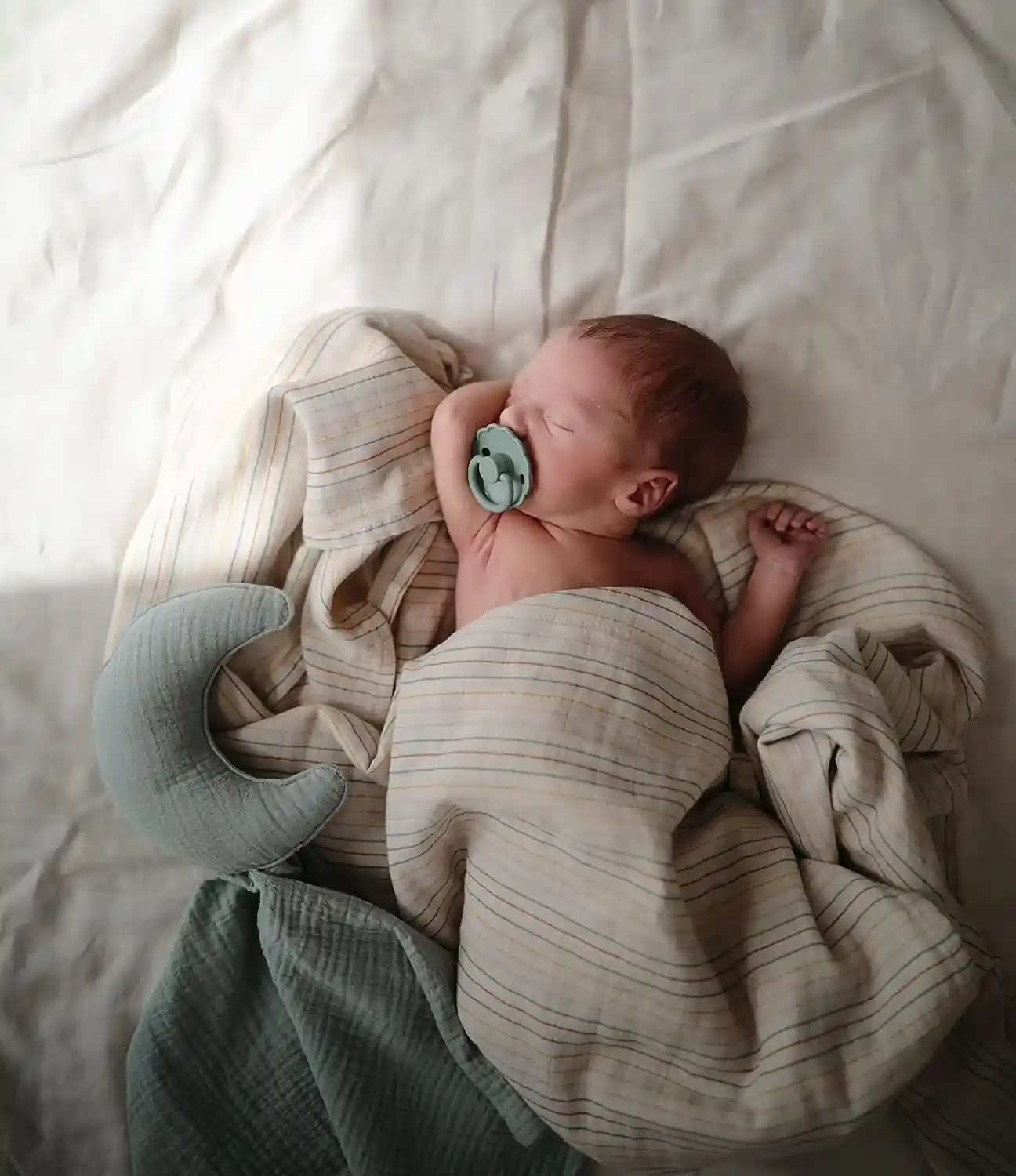 Mushie Swaddle Auburn - MU2200005 - Image 6