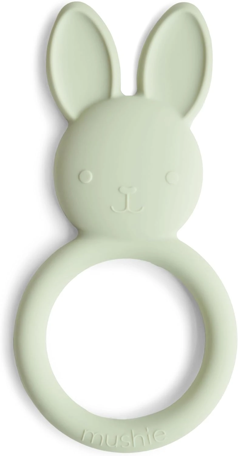 Mushie Teether Bunny Sage - MU2560471