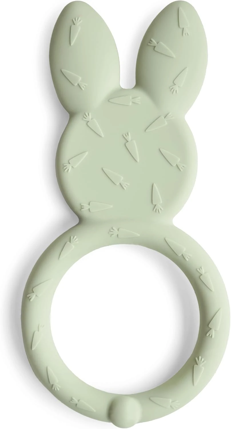 Mushie Teether Bunny Sage - MU2560471 - Image 2