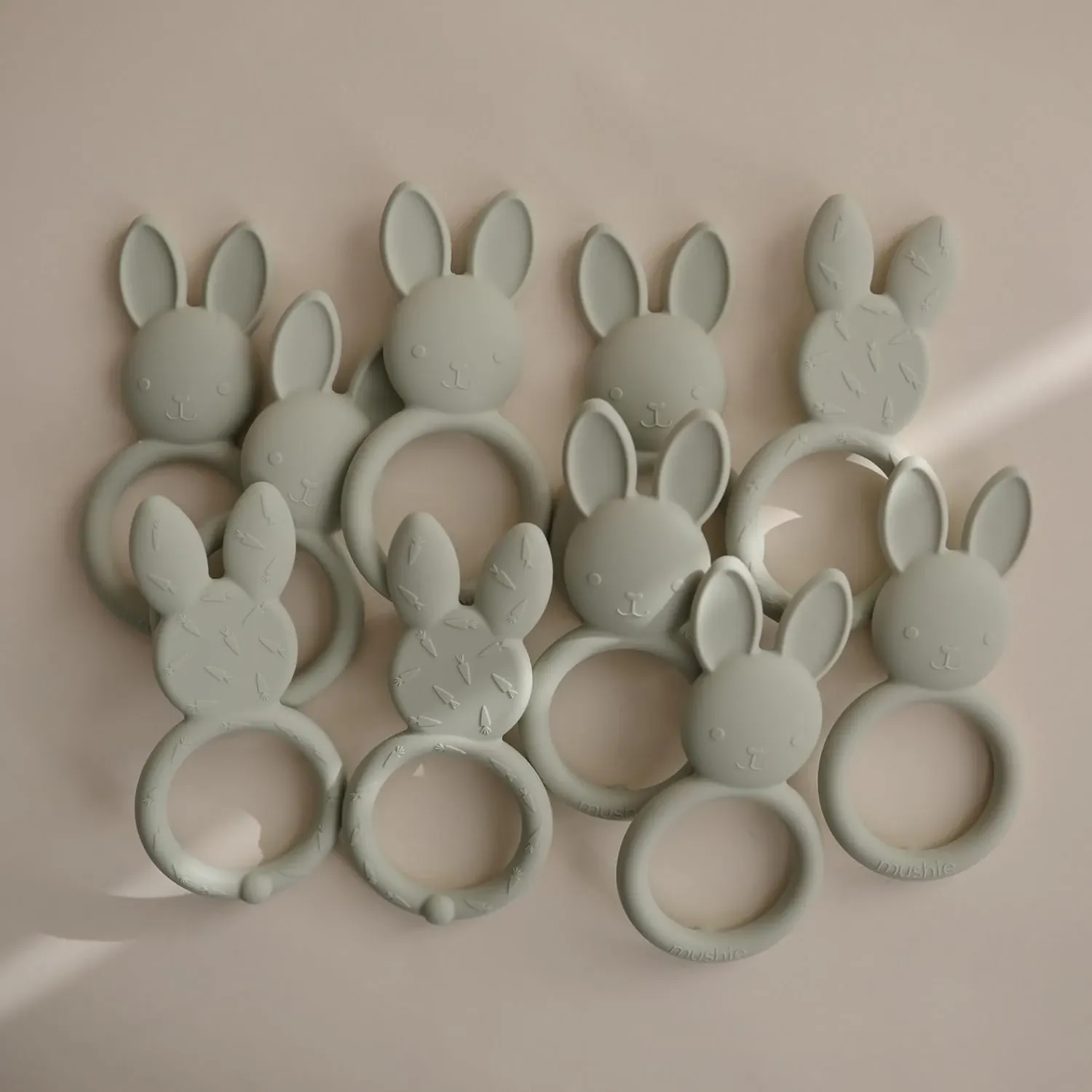 Mushie Teether Bunny Sage - MU2560471 - Image 3