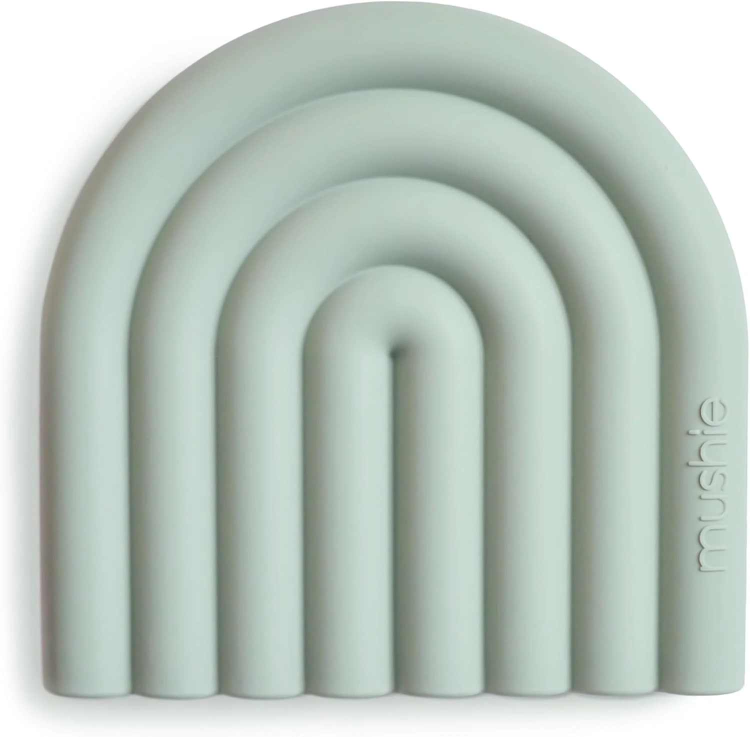 Mushie Teether Rainbow Cambridge Blue - MU2560268