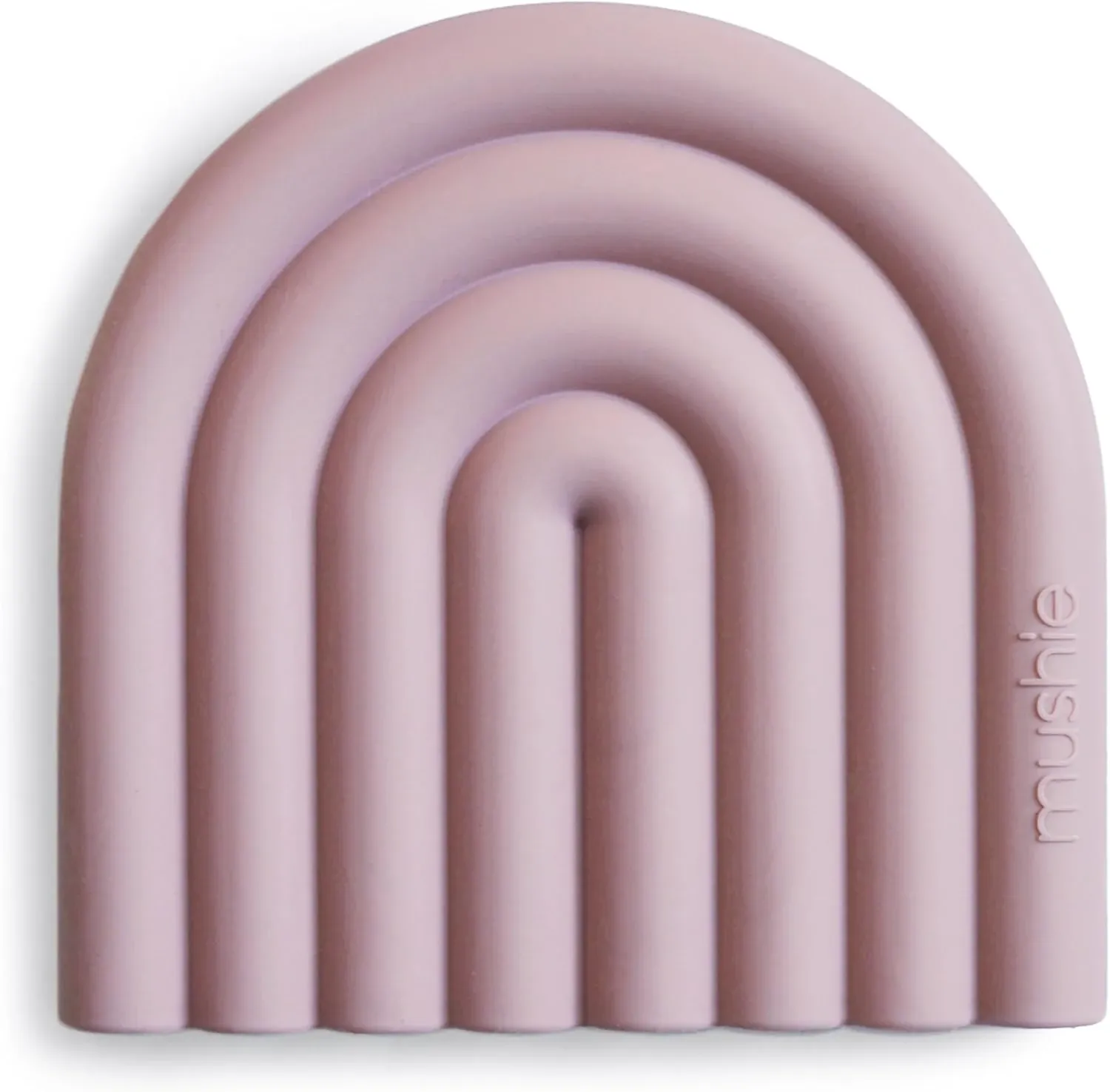 Mushie Teether Rainbow Mauve - MU2560266