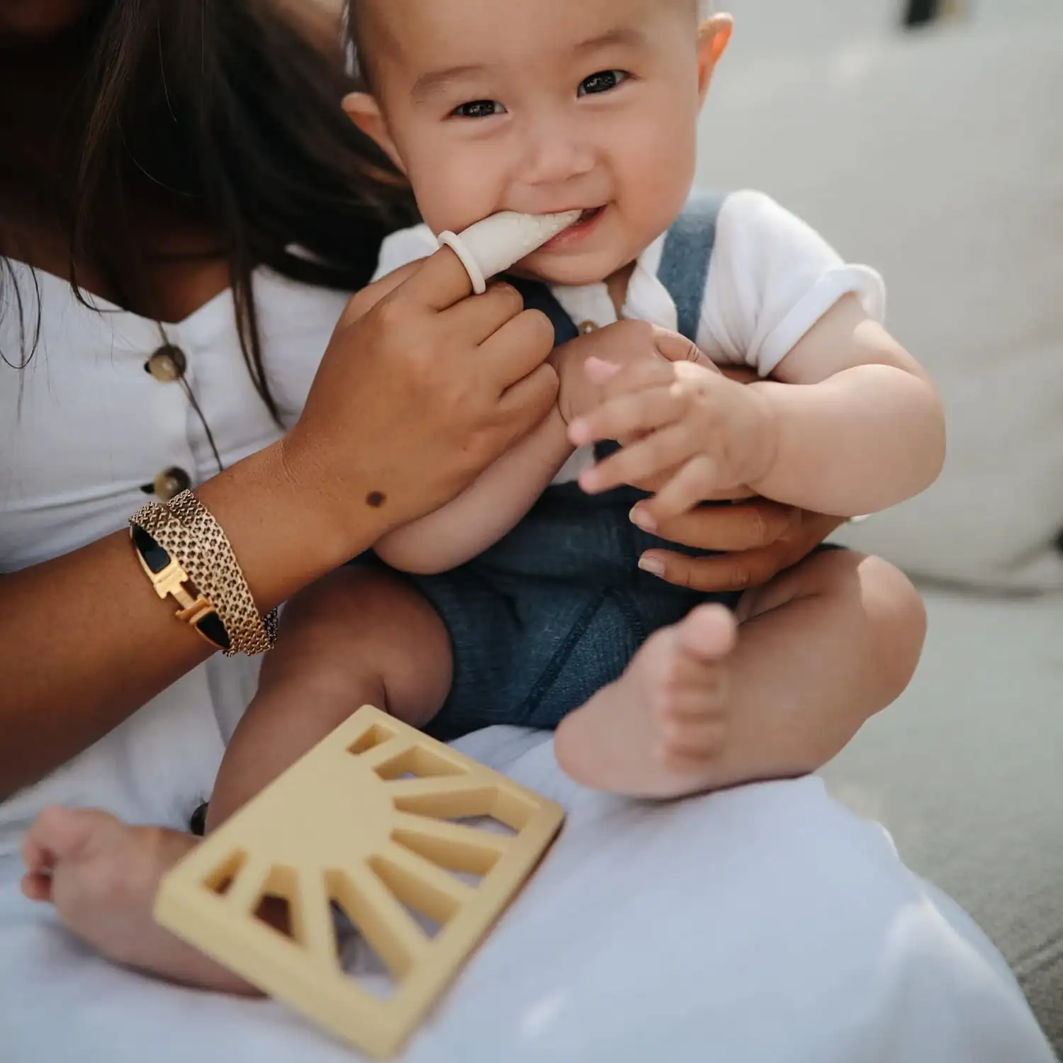 Mushie Teether Sun Clay - MU2560271 - Image 3