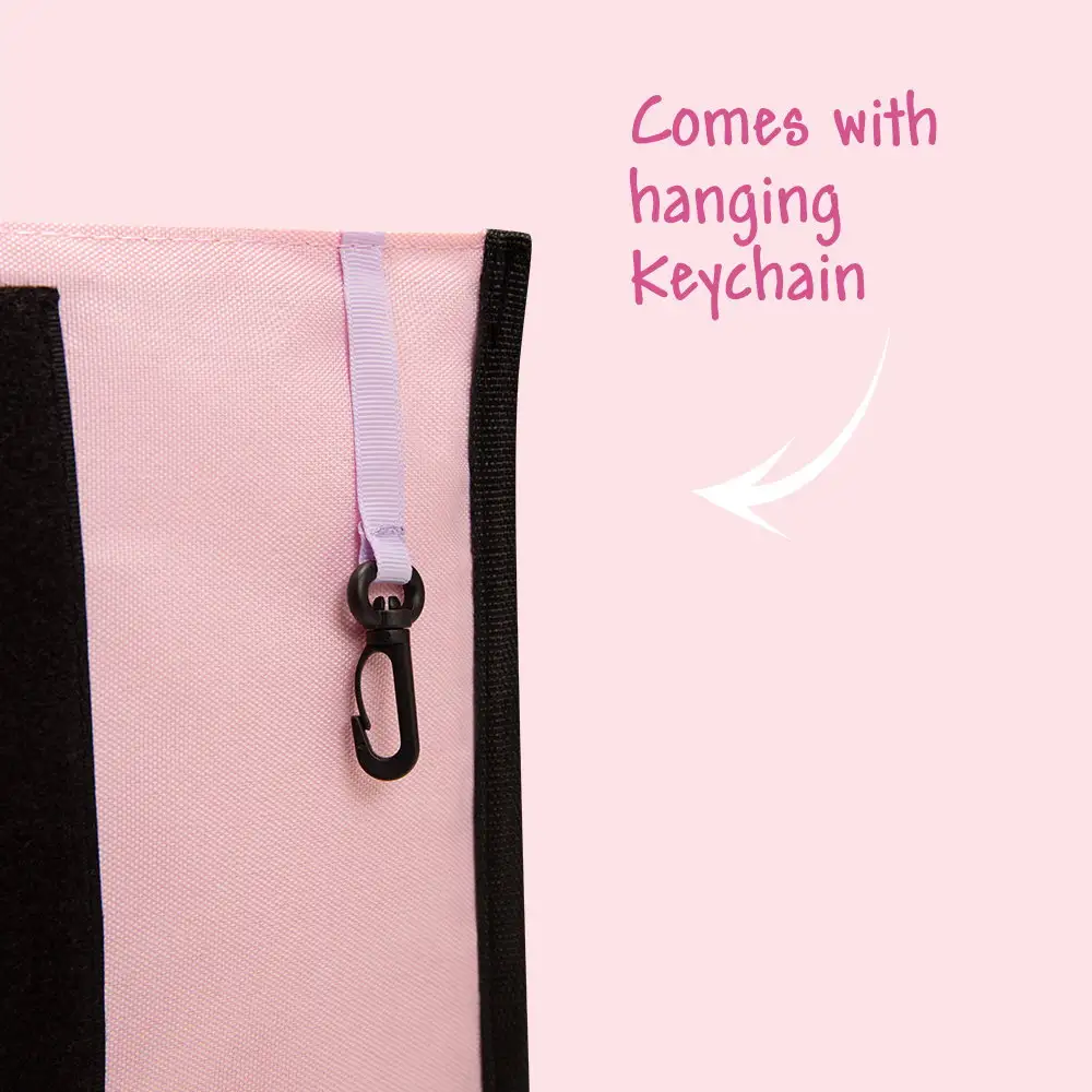 Eazy Kids Insulated Lunch Bag W Jumbo Bento Lunch Box Pink - CM_EZLBALBJB_FLPI - Image 6