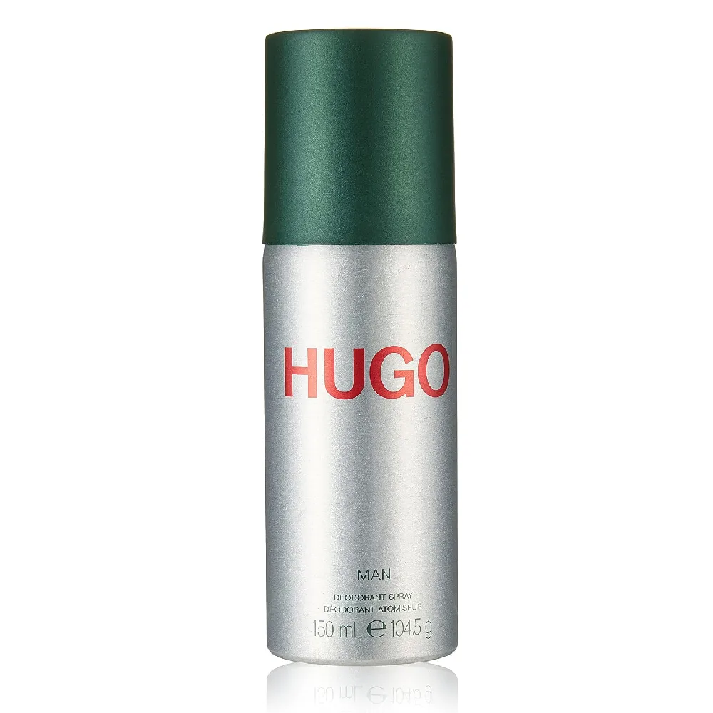 Hugo Boss Green Deodorant Spray 150 ml for Men - Aromatic Green Fragrance - 737052320397
