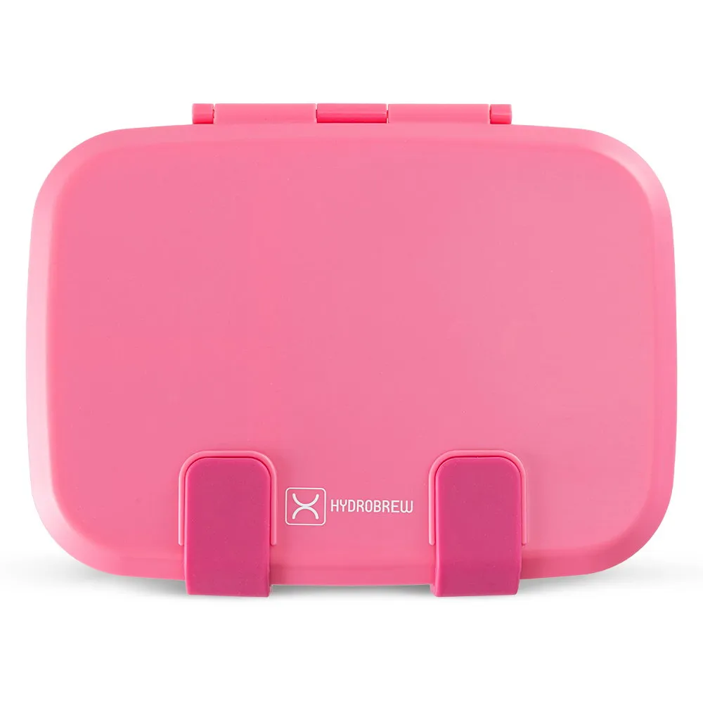 Hydrobrew Smart Serve Bento Lunch Box Berry Blush 847ml - HB_LBPP3COMP800_PI - Image 3