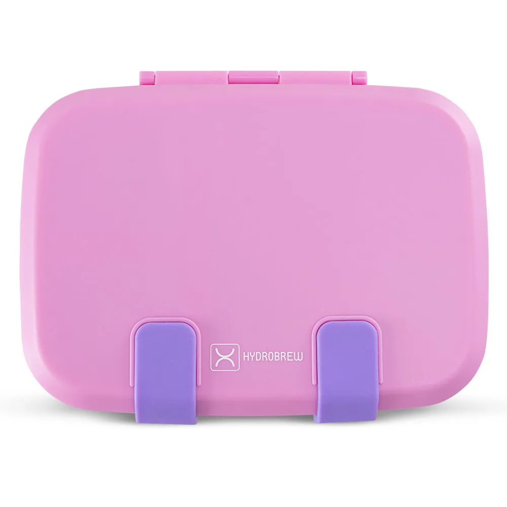 Hydrobrew Smart Serve Bento Lunch Box Candy Lilac 847ml - HB_LBPP3COMP800_PU - Image 3