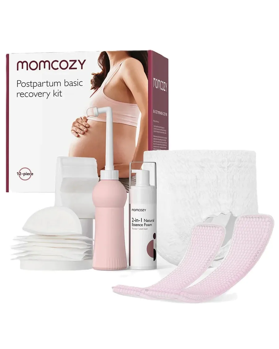 Momcozy Postpartum Recovery Essentials Kit, New Mom Gift Set - QMPK007