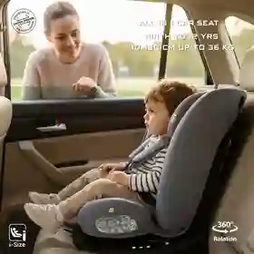 Neobreez Vilo 360-degree Isofix I-size Car Seat All-in-1 0-12yrs Grey - YC20-NBR154GY - Image 12