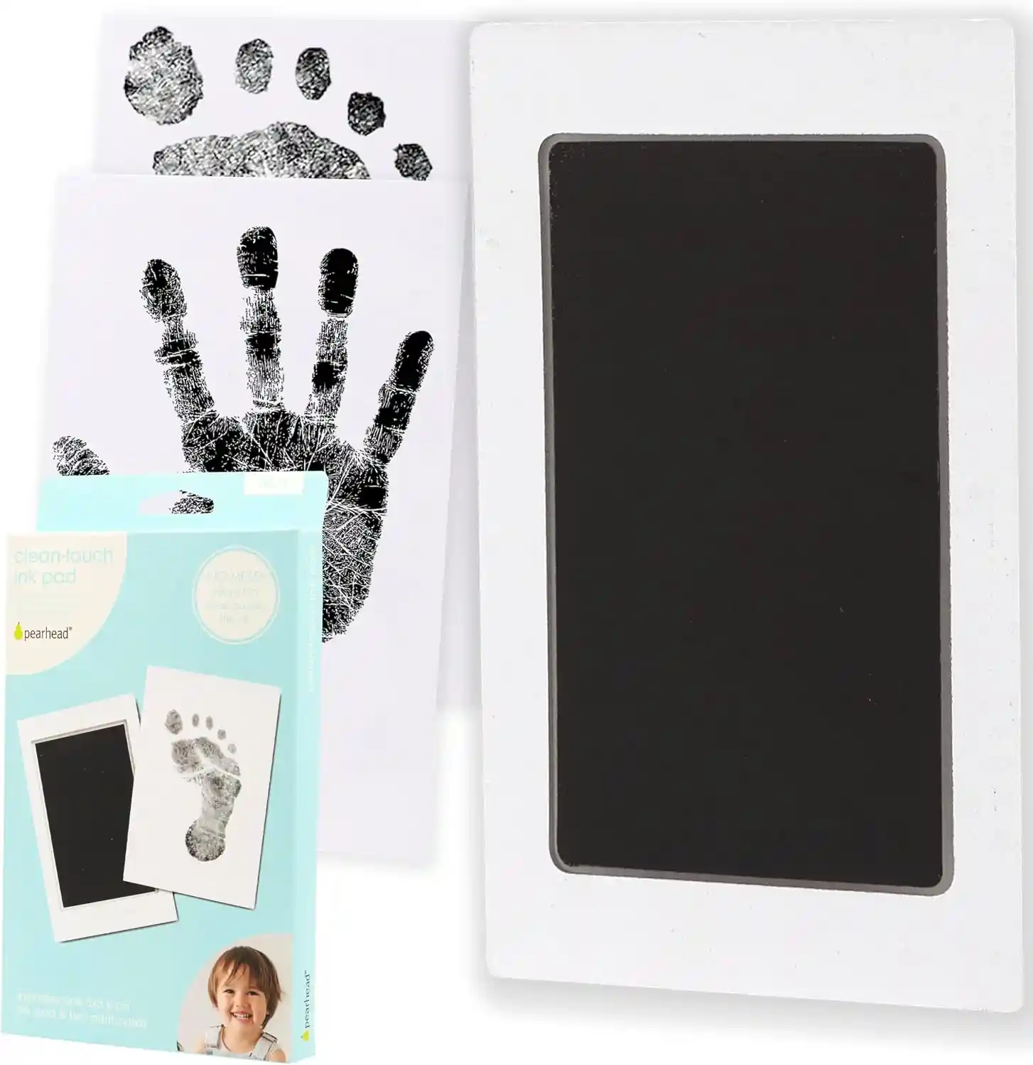 Pearhead Clean-touch Ink Pad M L Black - PH83124