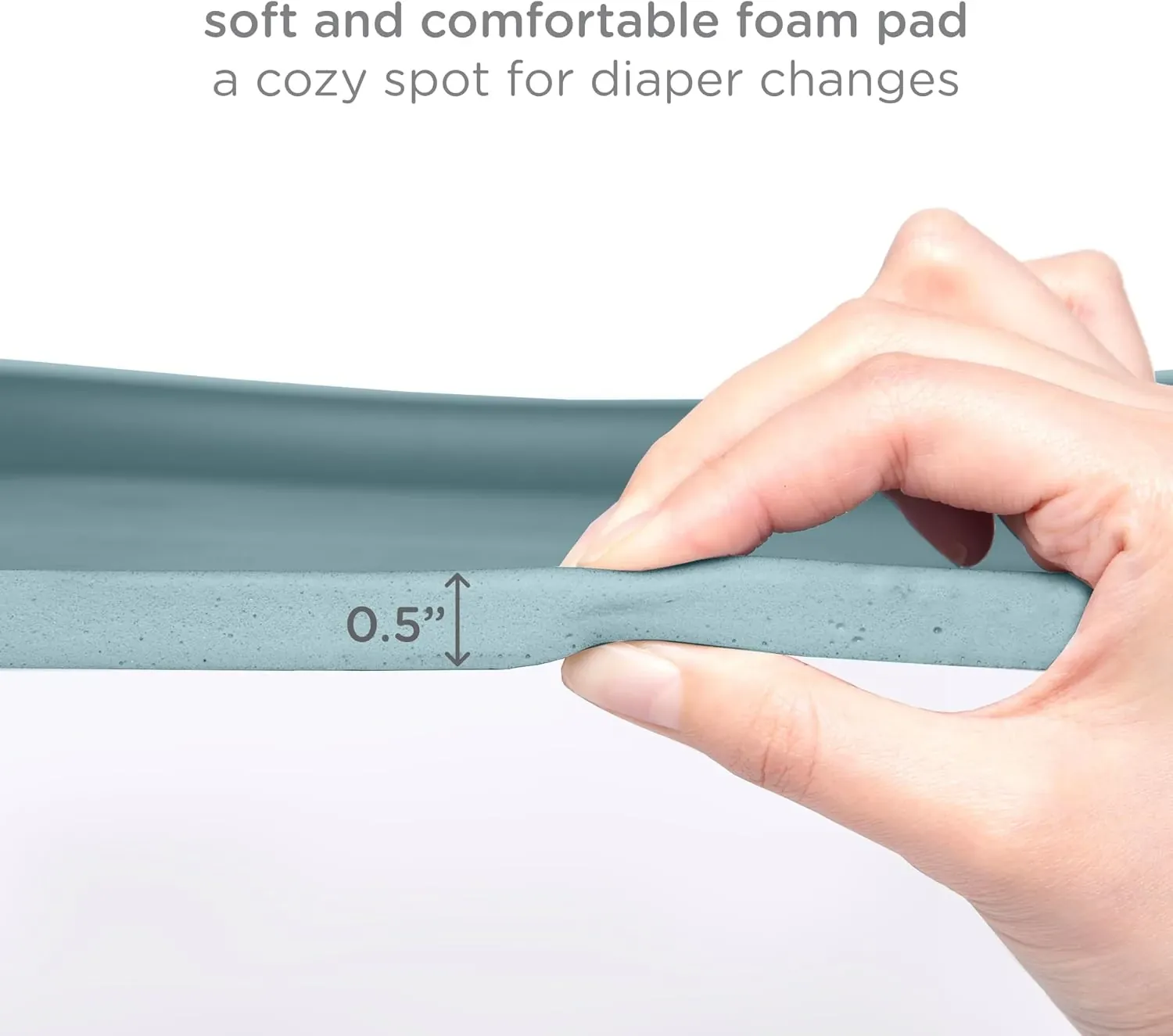 Ubbi Foam Changing Pad Open Water - UB-10107 - Image 3