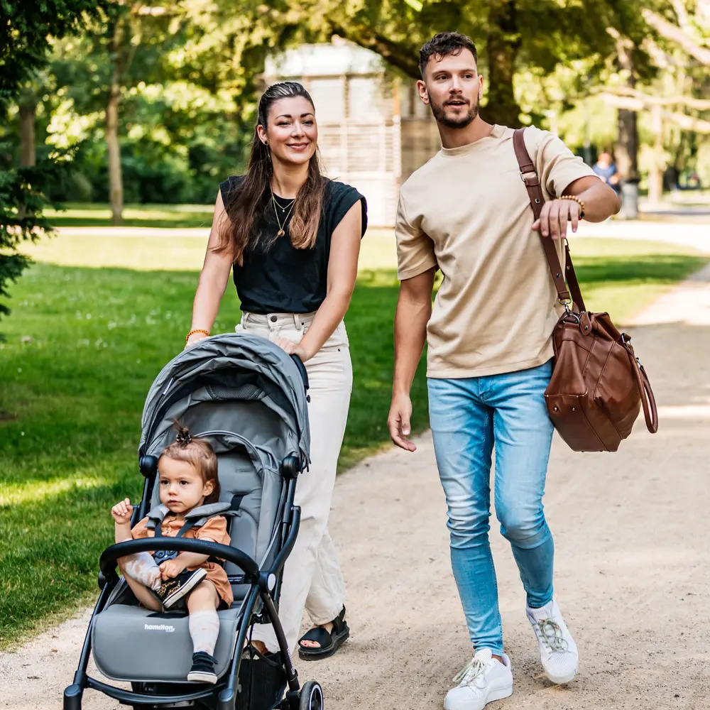 Hamilton By Yoop X1 Plus Everyday Stroller Green - ST-X1L-GRN - Image 7