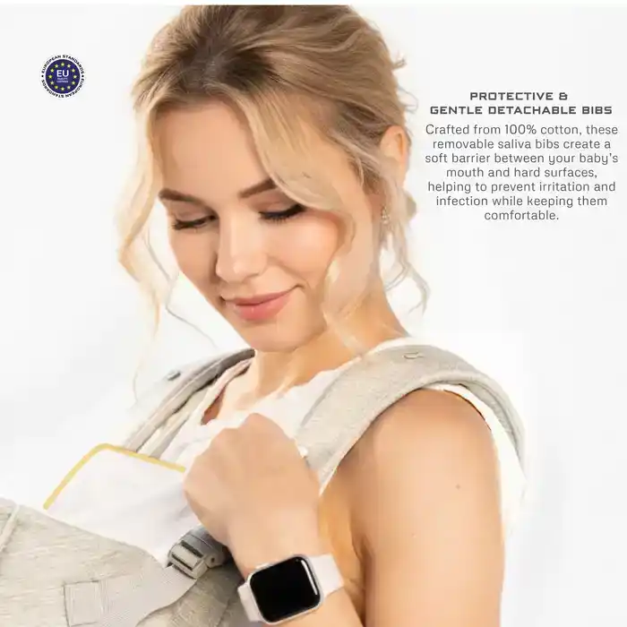 Neobreez Atlix 3-in-1 Convertible Baby Carrier Toddler Beige Newborn - NBR09BG - Image 12