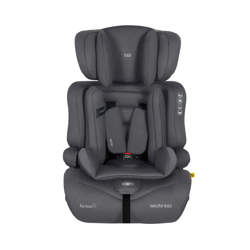 Neobreez Elek 3-in-1 Toddler Car Seat I-size 9m-12y Dark Grey - HC01-NBR231DG