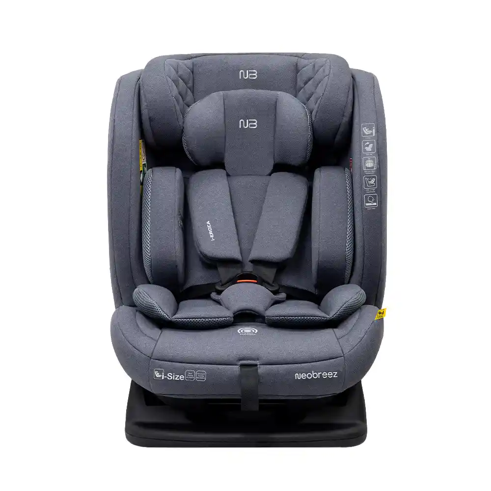 Neobreez Eroca I-size All-in-1 Convertible Car Seat 0-12yrs Grey - AY913-NBR264DG