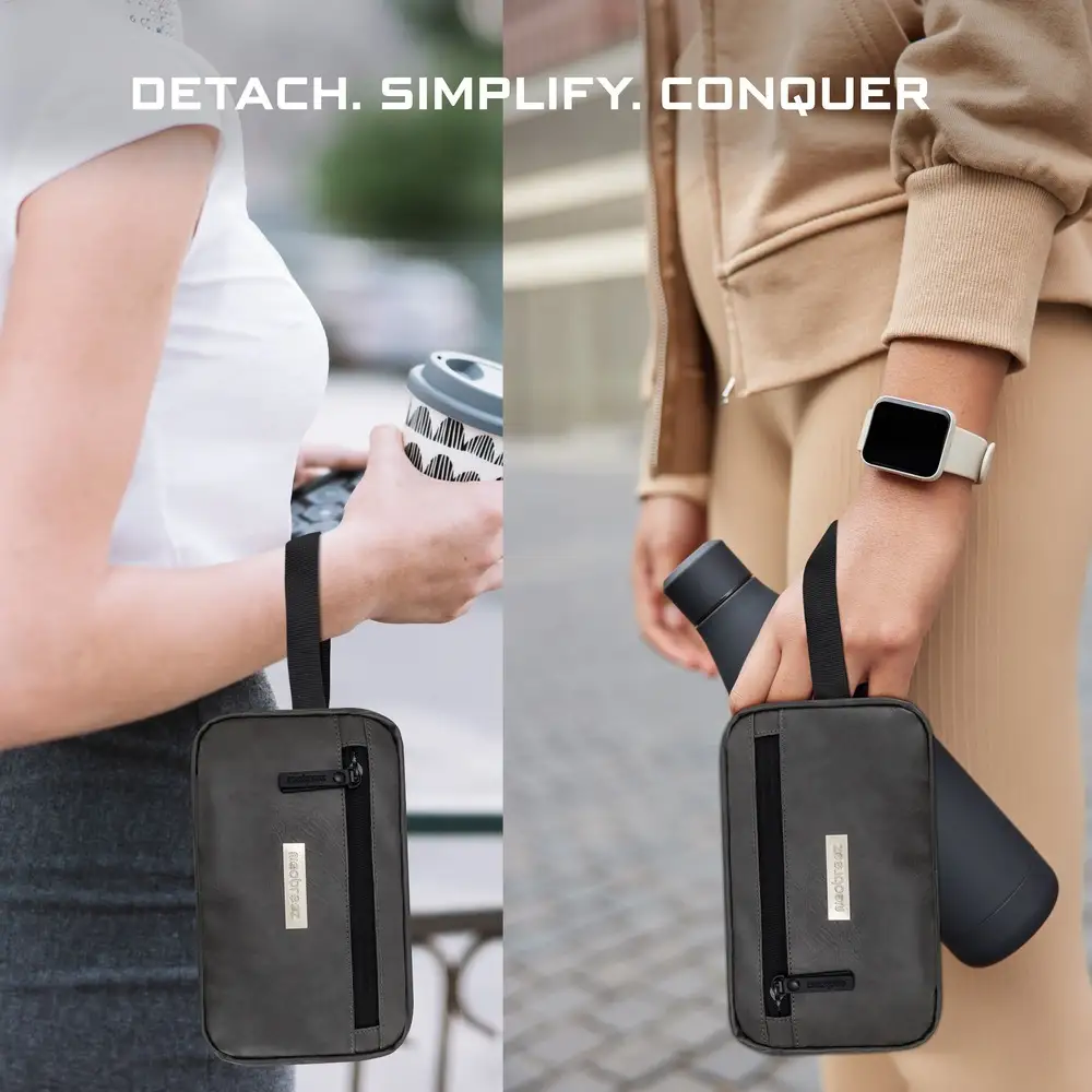 Neobreez Fyra Stroller Organizer Caddy with Insulated Cup Holder Dark Grey - NBR248DG - Image 11
