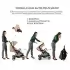 Neobreez Theta Auto Fold Compact Lightweight Travel Stroller Beige - Q8-NBR198BG - Image 9