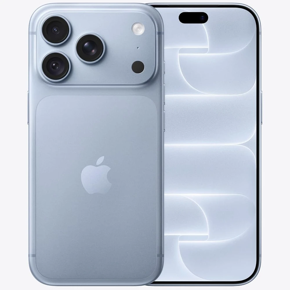 Apple iPhone 18 Pro Max 2TB Glacier - 6.9-Inch Super Retina XDR Pro MaxMotion Display, A20 Pro Max Chip, 48MP Fusion Main Camera with Variable Aperture - Middle East Version