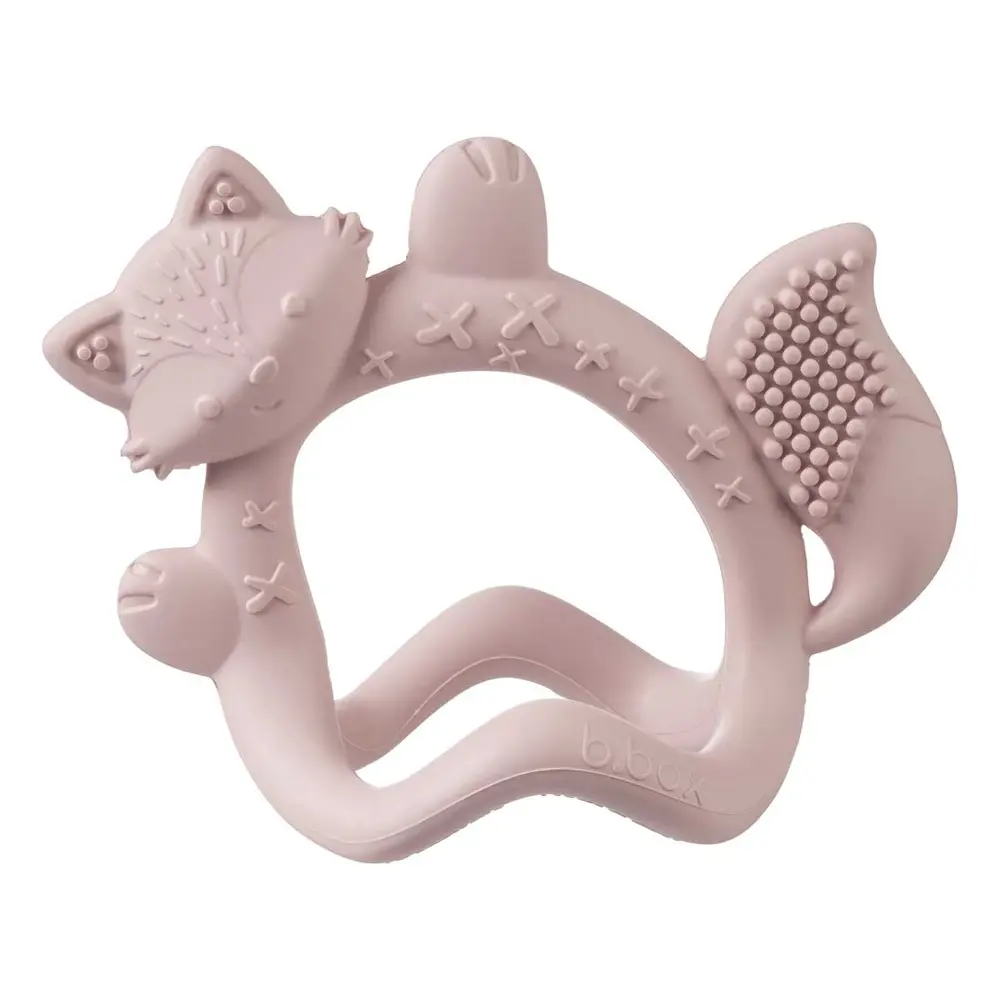B.box Wrist Teether Blush - 100311