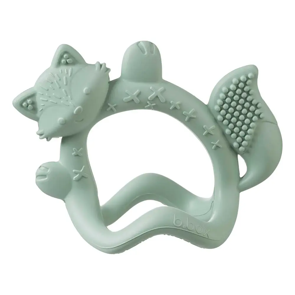 B.box Wrist Teether Sage - 100310
