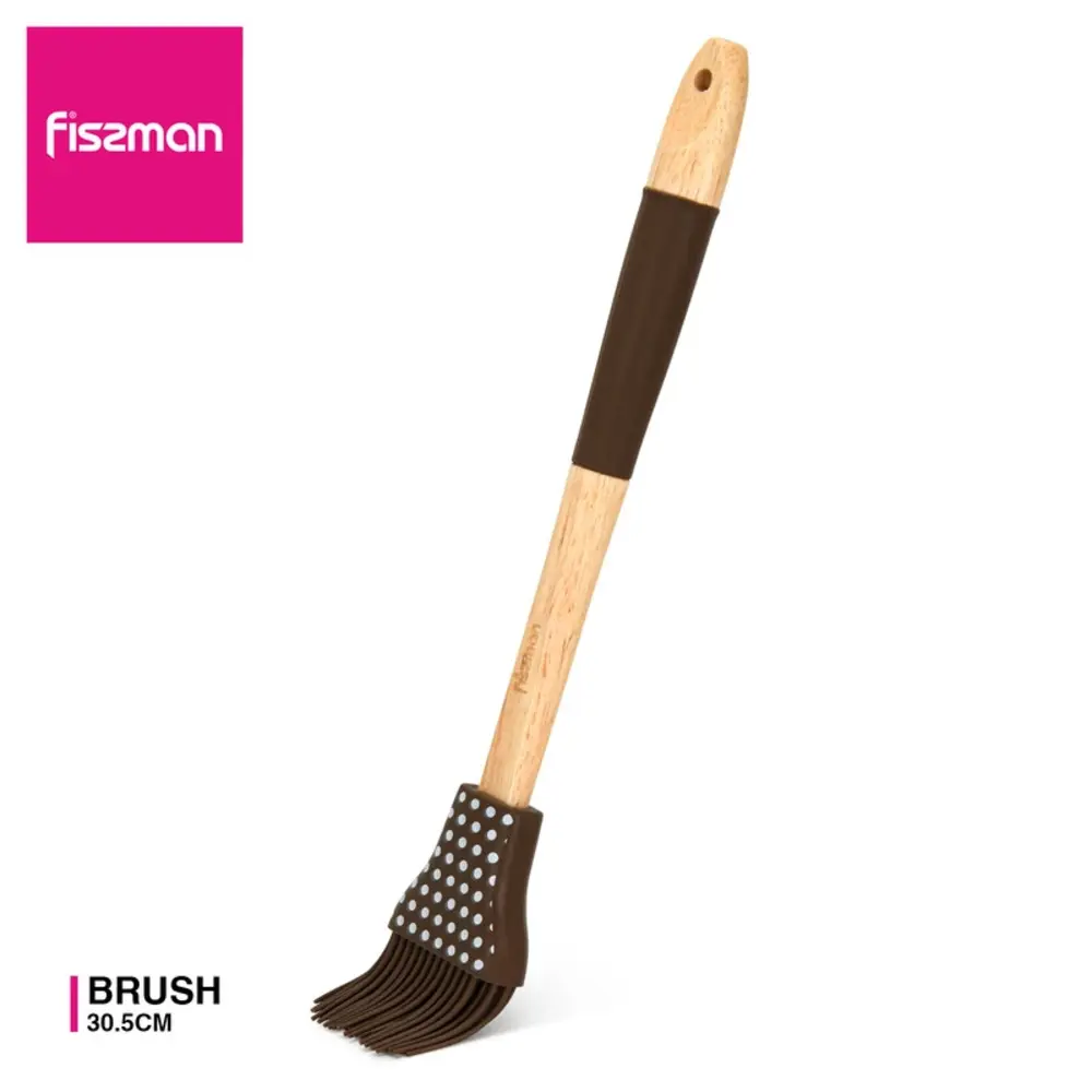 Fissman Brush Chef Tools Silicone 30.5cm Chocolate - 1467 - Image 3