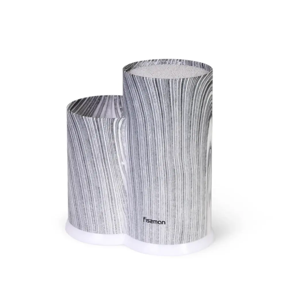 Fissman Knife Organizer Marble Grey Plastic 23.5x22x11.5cm - 2885