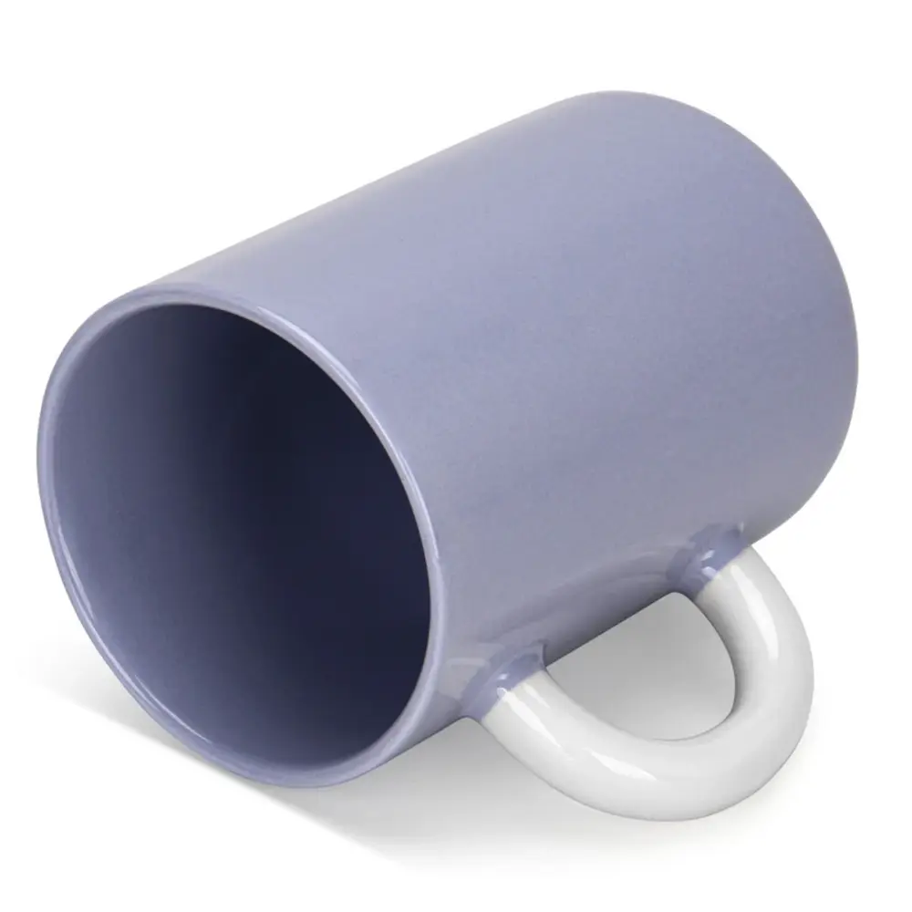 Fissman Mug New Bone China 2-Piece 540ml Lilac - 3749 - Image 5