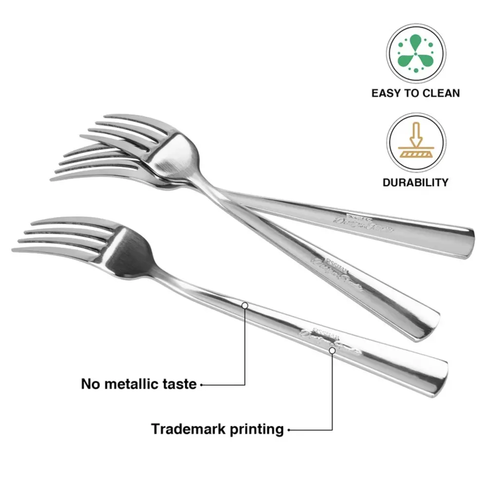 Fissman Tea Spoon Flor Series Stainless Steel 15 cm Silver - 3054 - Image 2
