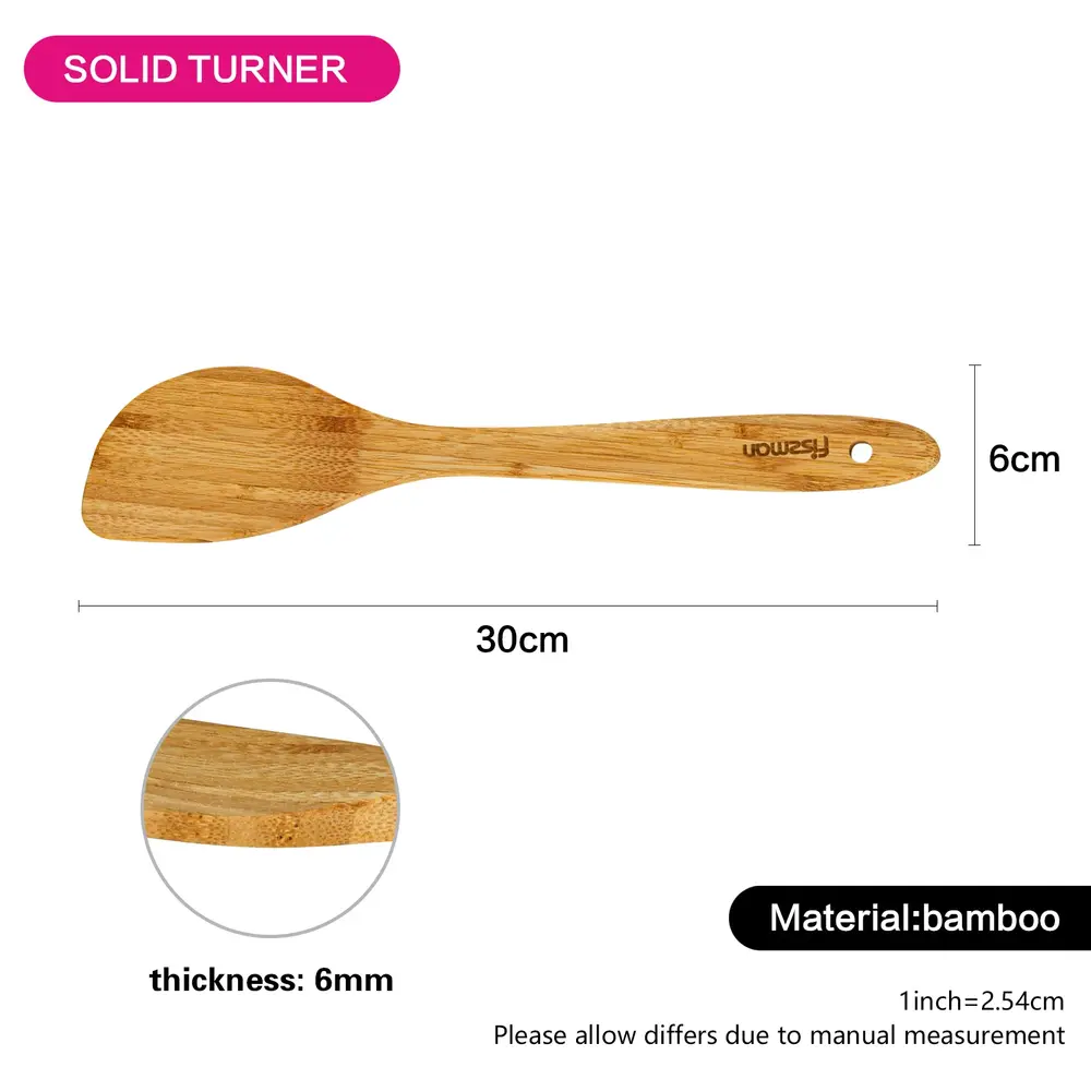 Fissman Turner Solid Bamboo 30cm Beige - 1387 - Image 2