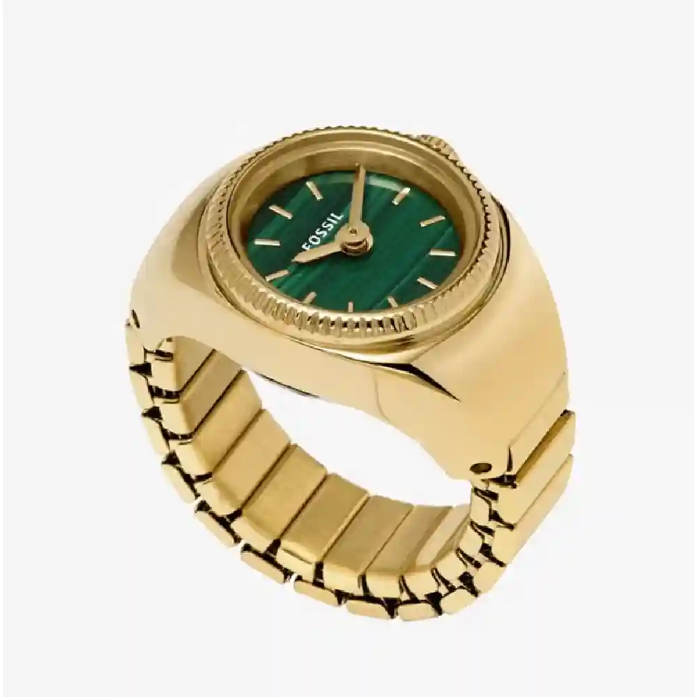 Fossil Ring Analog Watch Green Dial - ES5308 - Image 4