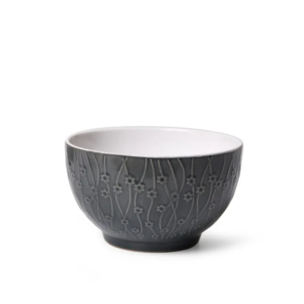 Fissman Bowl Ceramic 14 cm 640 ml Grey - 6328