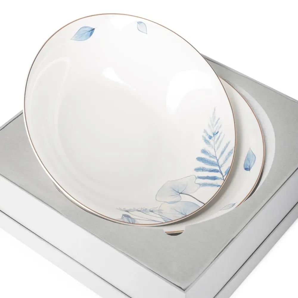 Fissman Bowl Lyon Porcelain 22cm White 2-Piece - 14069 - Image 5