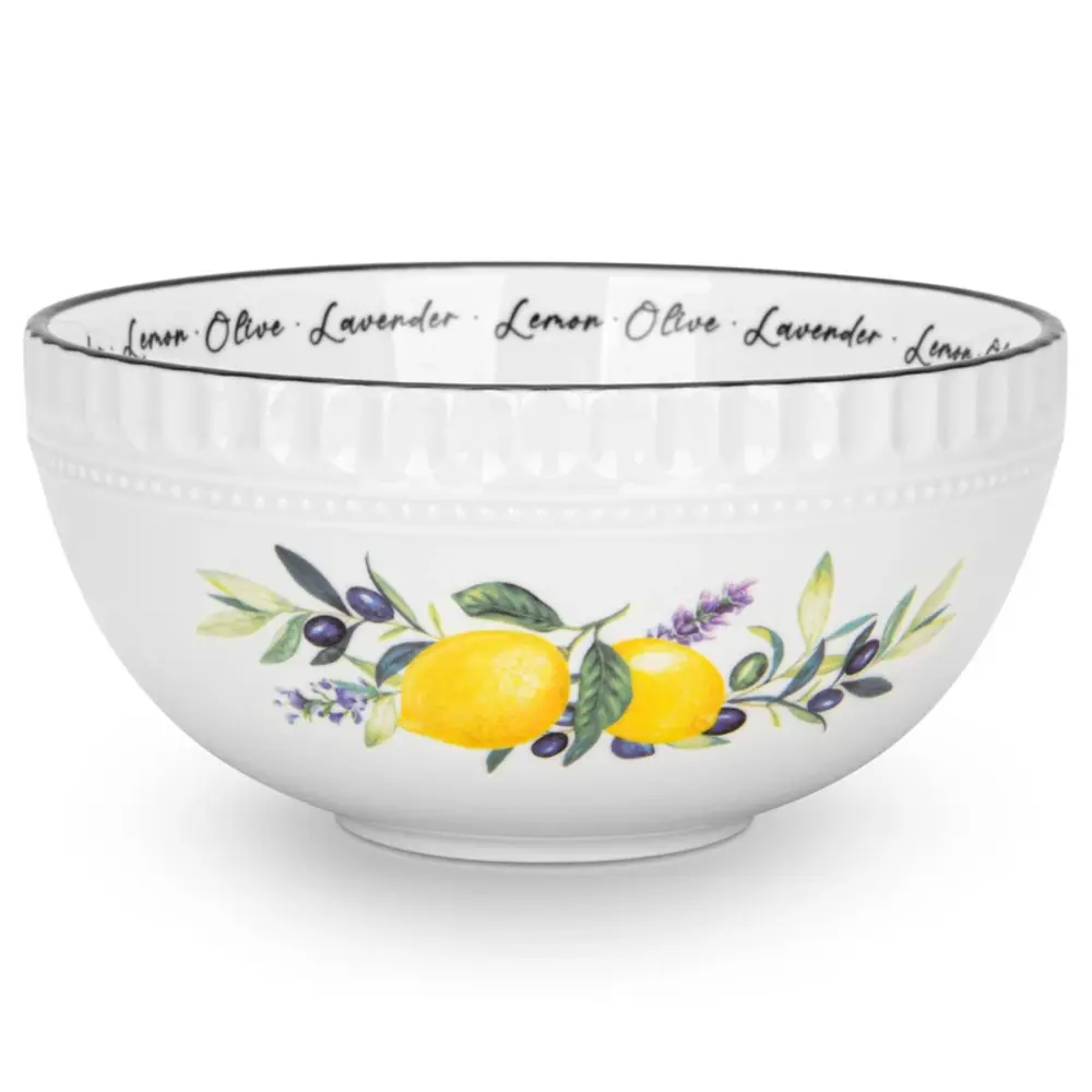 Fissman Bowl Provence Porcelain Lemon 16 cm, 2-piece - 13610 - Image 3