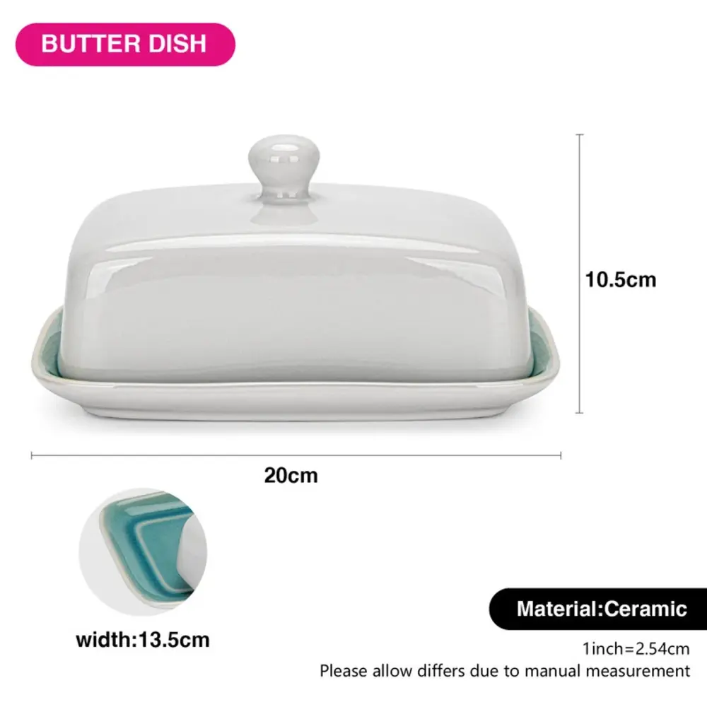 Fissman Butter Dish Celine 20cm Ceramic - 6229 - Image 3